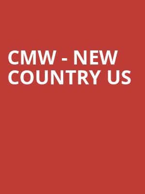 CMW - New Country Us at Bush Hall